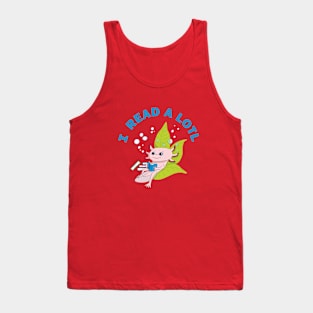 I READ A LOTL - axolotl Tank Top